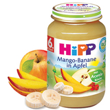 德国喜宝Hipp婴儿宝宝辅食品果汁蔬菜肉类果泥-芒果香蕉苹果泥