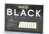 日本原装零食 Meiji明治钢琴至尊黑巧克力140g 28枚　节日礼物