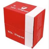 100%原装正品TCL超五类网线 0.51mm无氧铜过测试 工程专用网线