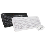 正品优派 CW6262无线键鼠套装 薄键盘无线鼠标键盘套装 黑白色
