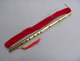 中国铜笛　笛子　乐器　横笛　铜制笛子赠笛膜