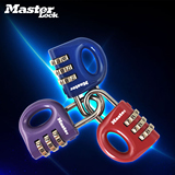 MASTER LOCK/玛斯特锁具 633 D 背包皮箱锌合金密码挂锁密码锁