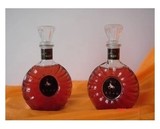 500ml装XO酒瓶高档玻璃水晶盖 红酒瓶 洋酒瓶 白兰地 透明玻璃瓶