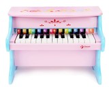 德国CLASSIC 木质早教音乐乐器玩具 高品质的黑色粉色钢琴 1.5岁
