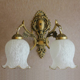 ◆欧式古铜系列 双头壁灯 门厅过道走廊壁灯 床头壁灯 简欧