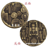 上海市钱币学会成立三十周年纪念大铜章