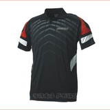 (正品行货)Donic多尼克T恤乒乓球服 吸湿排汗短袖83610-218 黑/红