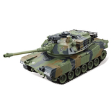 科技3D立体木质拼装仿真儿童玩具军事电动遥控车模型车坦克