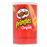 【天猫超市】美国进口 Pringles品客美国经典原味薯片67g精选零食