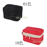 爱思 339100化妆包 红/黑 旅行多功能方盒形双层(小号) ACE正品
