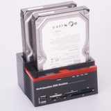 双硬盘盒底座 对拷克隆器拷贝机SATA/2.5/3.5寸串口硬盘盒 读取器