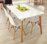 特价伊姆斯餐桌外贸简约餐桌实木小户型宜家餐桌长方形饭桌子北欧