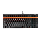 正品雷柏V500机械键盘黑轴USB专业有线电竞游戏键盘台式电脑键盘