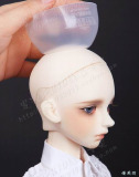 BJD/SD娃娃必用 娃用硅胶帽 头套-可固定假发/防假发着色/防黄化