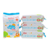 【天猫超市】bobo乐儿宝 婴儿手口湿巾 湿纸巾 25*4连包 BM241