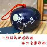 1个包邮佐野喜陶瓷日式和风挂车饰创意礼物日本江户风铃四季冬梅