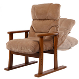 现代时尚简约欧式布艺单人沙发小户型客厅休闲沙发椅子酒店咖啡椅