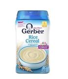 香港代购美国gerber嘉宝米粉1段益生菌大米米糊227g罐装4个月以上