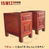 【传家红】红花梨大板桌支架/实木柜式支架/红木柜子桌脚