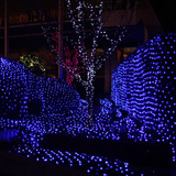 小区建设装饰灯led彩灯闪灯串灯户外防水引路灯花园圣诞树装饰品