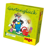 德国HABA进口桌面游戏 4岁儿童锻炼记忆力棋牌玩具 好运花园4949