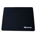 微软鼠标垫 Microsoft 布垫 简约 黑布垫