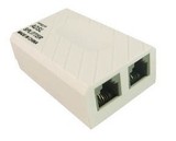 ADSL语音/电话 分离器 宽带分线盒 1分2 一分二 电信分支器