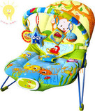 婴儿益智摇椅 猴子钓鱼！带音乐挂件游戏玩具宝宝安抚摇椅