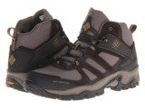 美国Columbia哥伦比亚正品代购真皮网布高帮登山男鞋Woodburn Mid