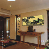 上海画龙 329 绣金客厅无框画餐厅装饰画卧室挂画
