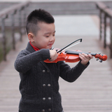 玩具小提琴儿童乐器真弦可弹奏拉响初学者儿童小提琴仿真模型道具