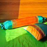 东南亚中式风格 圆形糖果长抱枕靠枕 家居床上用品沙发装饰 特价