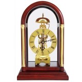 特价北极星T303欧式古典实木台钟透视机械齿轮座钟装饰复古床头钟