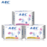 【天猫超市】ABC卫生巾 超极薄0.1cm棉柔日用夜用套装3包组合