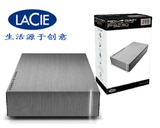 LaCie 保时捷P9230 2T 全金属移动硬盘 3.5寸外置硬盘 USB3.0