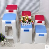 塑料凳子加厚型 时尚高凳成人儿童板凳 洗脚凳椅子特价包邮