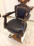 欧式美发椅子 厂家直销 新款美发凳 发廊专业理发椅子