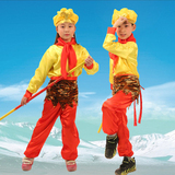 全套装儿童模仿服装西游记孙悟空舞台剧场活动演出服小孩表演艺戏