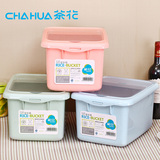 茶花米桶储米箱20斤装10kg15斤带盖塑料防虫无毒装米桶面桶