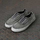【甲骨文】正品Vans authentic重度做旧加州水洗男女滑板鞋