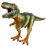 活石 仿真恐龙玩具模型 霸王龙 巨兽龙 恐龙野生动物套装 公仔男?