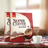 super超级速溶咖啡 三合一 原味 纯咖啡粉30条装X2袋900g品牌直销