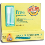 美国原装进口 EARTH'S BEST  兒童牙膏 1.6OZ