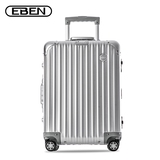 EBEN铝镁合金铝框拉杆箱海关锁行李箱22寸登机箱商务旅行箱顺丰