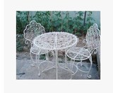 欧式铁艺桌椅庭院户外休闲阳台套装组合三件套桌椅茶几小圆桌特价