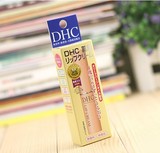 现货台湾代购~DHC纯橄榄精华润唇膏1.5g保湿滋润无色天然日本原装