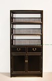 仿古书架 置物架  实木书架定制  书柜 文件柜 梳子柜