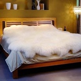 羊毛床垫床褥子澳洲纯羊毛 加厚特价羊毛床毯 皮毛一体榻榻米垫