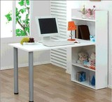 简易书柜＋电脑桌 书桌  自由组合书桌  电脑桌  儿童学习桌
