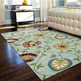 馨悦 印度进口手工羊毛美式地毯 北欧书房客厅沙发卧室床边地毯